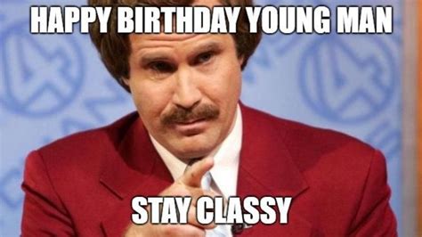 birthday meme for man|happy birthday cool guy meme.